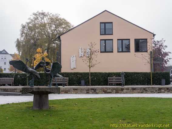 Bitburg /  Wandskulptur