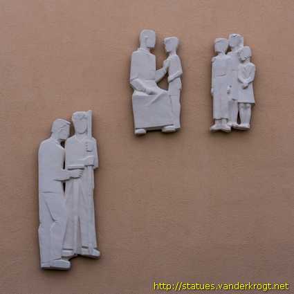 Bitburg /  Wandskulptur