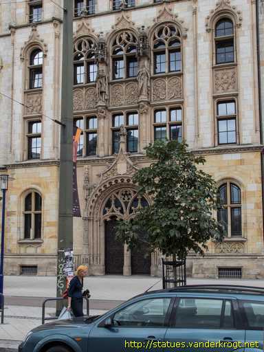 Magdeburg /  Kaiser Otto I. und seine Frau Edgitha