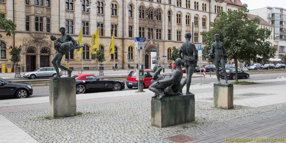Magdeburg /  Raub der Sabinerinnen