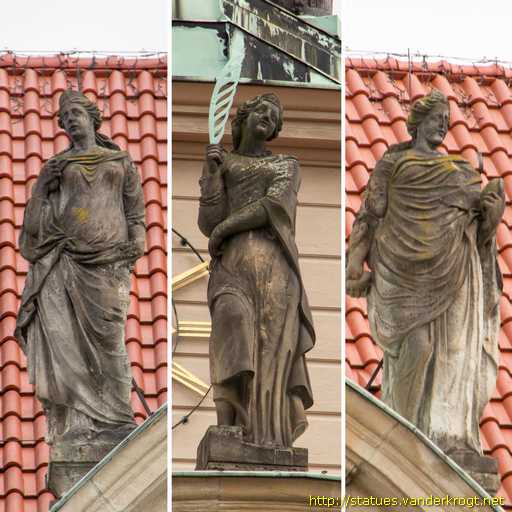 Magdeburg /  Allegorische Figuren