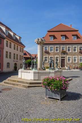 Eisleben, Lutherstadt /  Knappenbrunnen