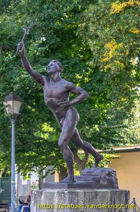 Eisleben, Lutherstadt /  Der Marathonläufer