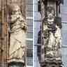 Heiligenstatuen an der Johanneskirche