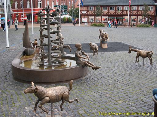 Rendsburg /  Brunnen