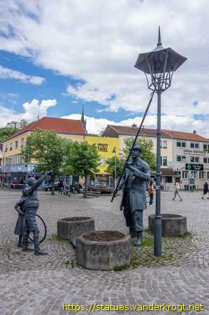 Dudweiler /  De Monn mit da long Stong (un zwei Dudwiller Kinner)