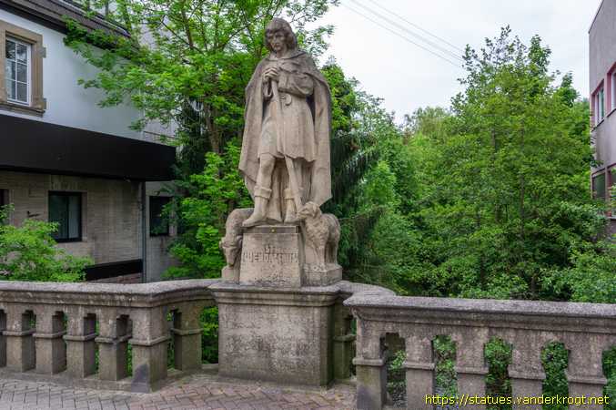 St. Wendel /  Sankt Wendalinus (Brückenstatue)