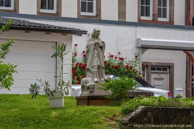 St. Wendel /  Sankt Wendalinus (Steinstatue)