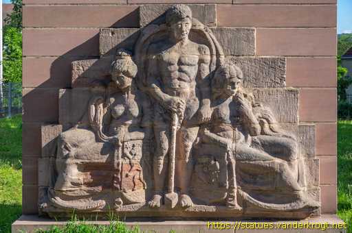 Saarbrücken /  Denkmal zur Städtevereinigung