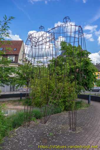 Dillingen/Saar /  Nach der Schicht - Les deux camarades