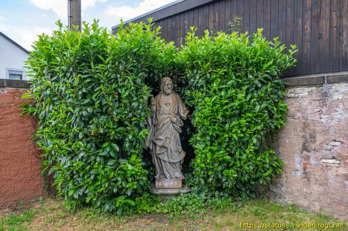 Mettlach /  Herz-Jesu-Statue