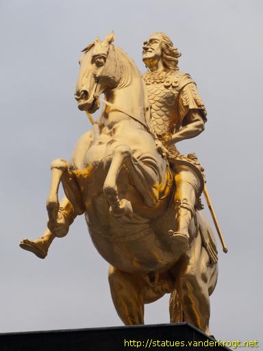 Dresden /  Der goldene Reiter - August der Starke