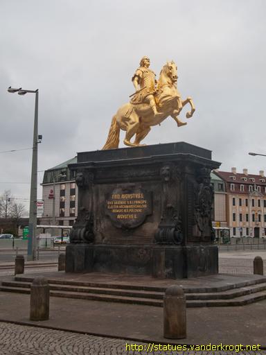 Dresden /  Der goldene Reiter - August der Starke
