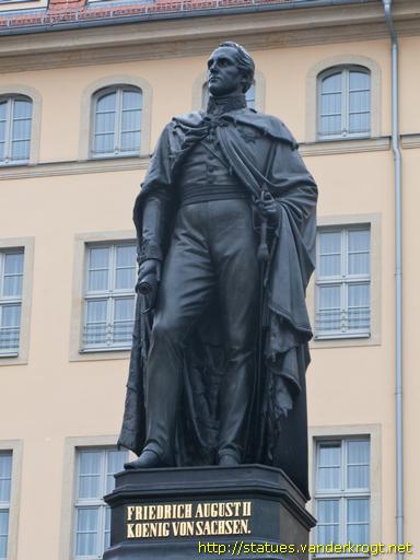 Dresden /  König Friedrich August II. von Sachsen