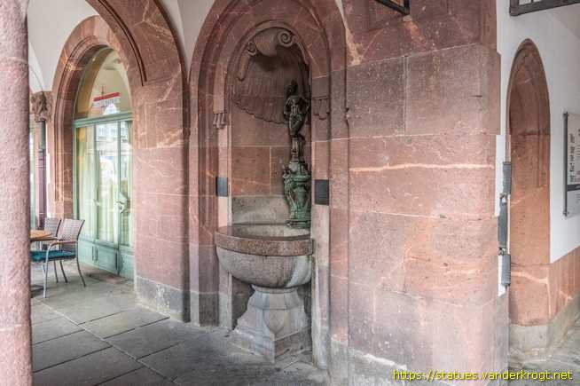 Leipzig /  Badendes Mädchen