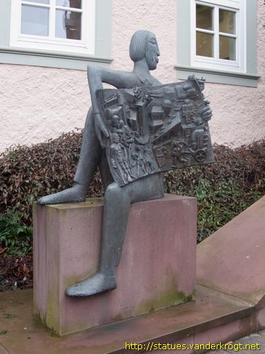 Heiligenstadt, Heilbad /  Skulptur mit Relief