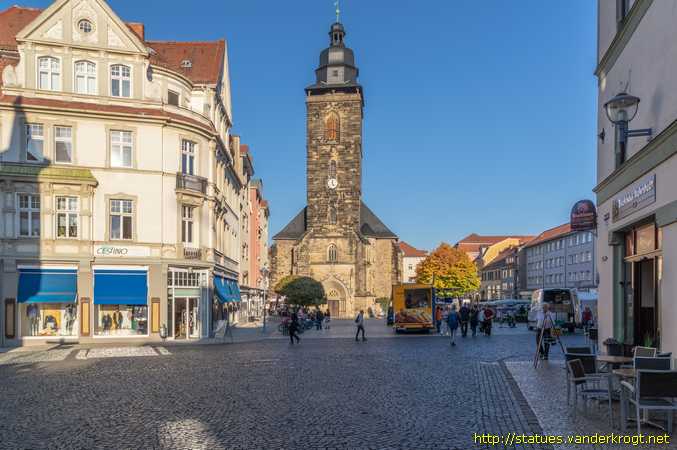 Gotha /  Martin Luther und Phillipp Melanchthon