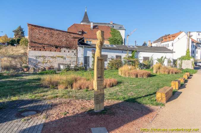 Gotha /  Buttermodel mit Butterfrau