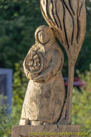 Gotha /  Buttermodel mit Butterfrau