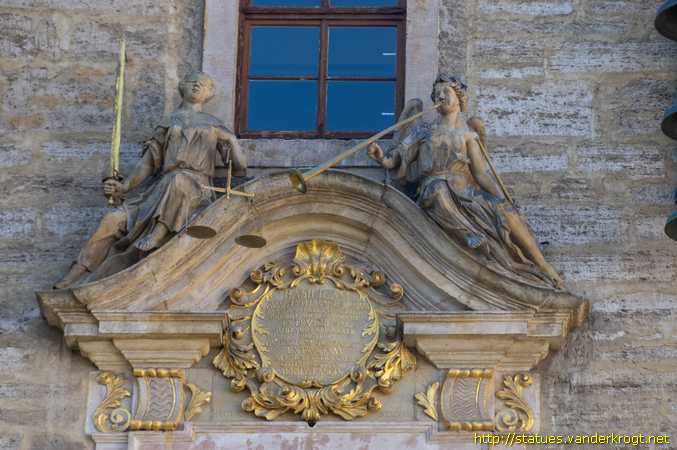 Bad Langensalza / Justitia und Fama
