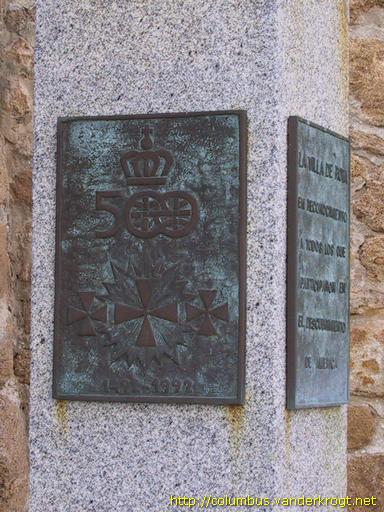 Rota /  Monumento de V Centenario