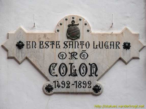 Las Palmas de Gran Canaria /  Placa en la Capilla de San Antonio Abad