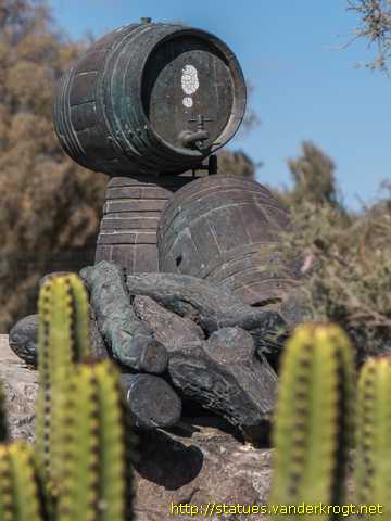 Maspalomas /  Monumento Escala de Colón en 1502