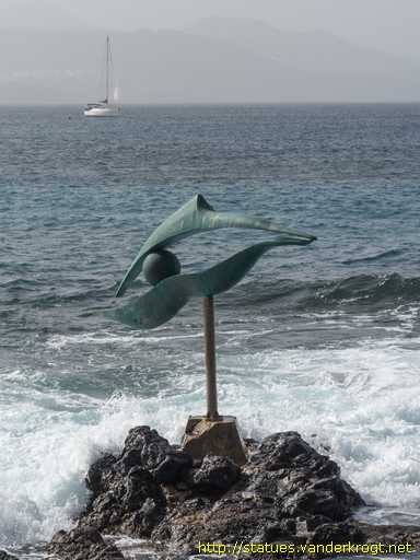 Las Palmas de Gran Canaria /  Monumento a Jacques Cousteau