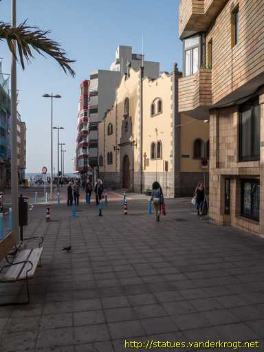 Las Palmas de Gran Canaria /  Estatua del Sagrado Corazón de Jesus