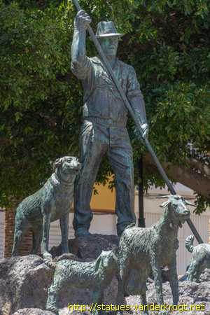 Morro Jable /  La Apañada,  Homenaje a los ganaderos