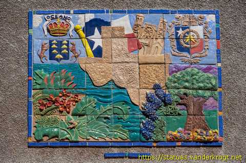 Santa Cruz de Tenerife /  Panel de azulejos 'Texas'