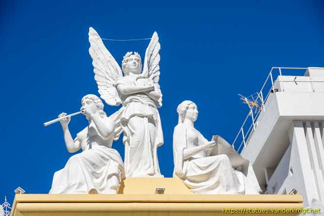 Santa Cruz de Tenerife /  Figuras alegóricas