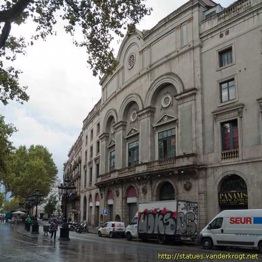 Barcelona /  Medallons amb bustos d'actors