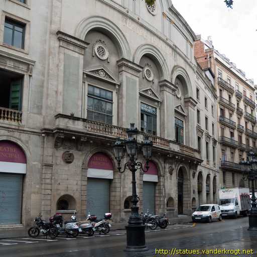 Barcelona /  Medallons amb bustos d'actors