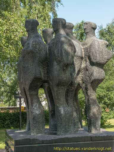 Riihimäki /  Radanrakentajien muistomerkki 'Topparoikka'