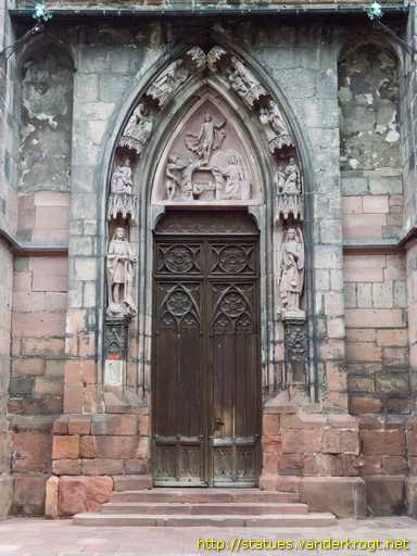 Sélestat /  Portail sud de l'église Saint-Georges