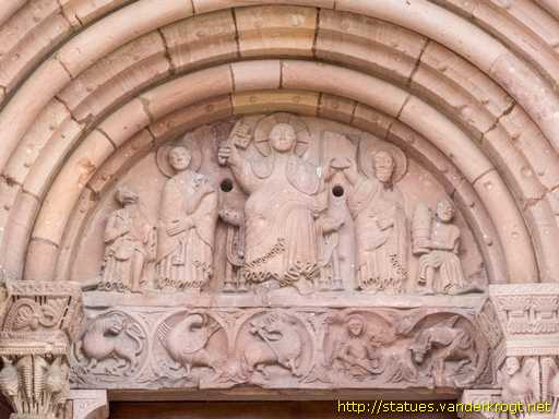 Sigolsheim /  Tympan de porte occidentale