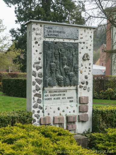 Sainte-Marie-aux-Mines /  Monument des déportés slovènes