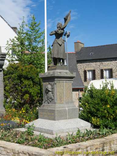 Lanvollon /  Monument aux Morts - Jeanne d'Arc