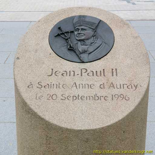 Sainte-Anne d'Auray /  Pape Jean-Paul II