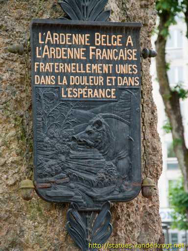 Charleville-Mézières /  Hommage à la Résistance Franco-Belge