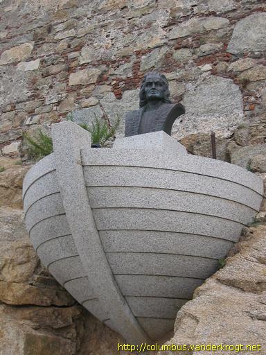 Calvi /  Buste de Christophe Colomb
