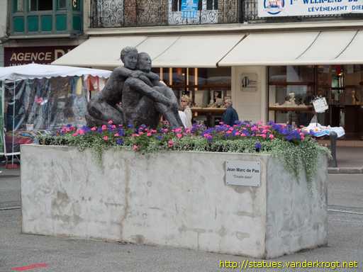 Dieppe /  Couple assis