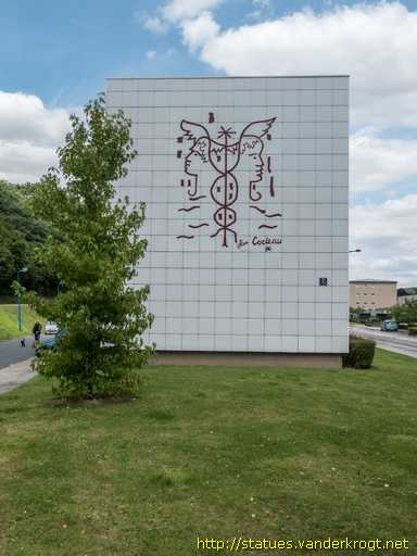 Barentin /  Caducée de Jean Cocteau