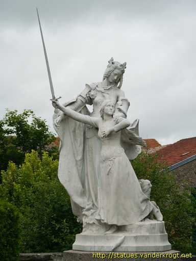 Domrémy-la-Pucelle /  Jeanne d'Arc relevant l'épée de la France