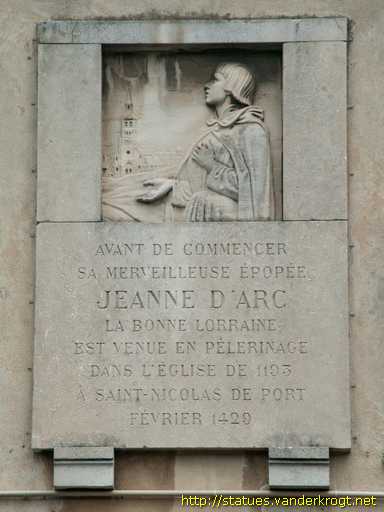 Saint-Nicolas-de-Port /  Venue de Jeanne d'Arc á Saint-Nicolas-de-Port