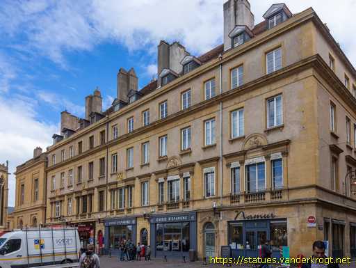 Metz /  Mercure et quatre arts libéraux