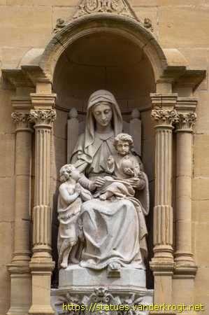 Metz /  La Vierge à l'enfant and St. Jean-Baptiste
