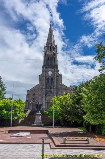 Forbach /  Statue du Sacré-Cœur
