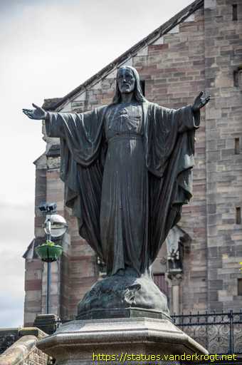 Forbach /  Statue du Sacré-Cœur